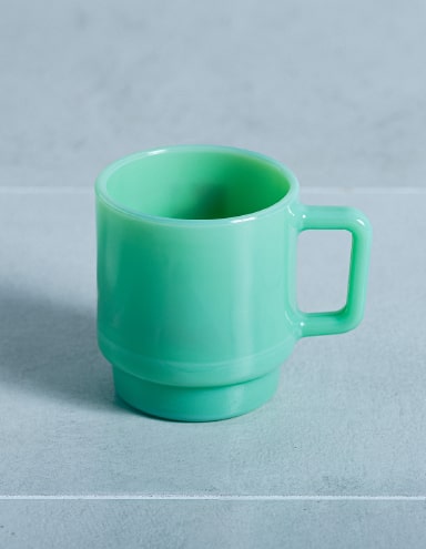 Milk Glass Japan FRIDAY MORNING MUG（CRAFTED IN JAPAN）JADE